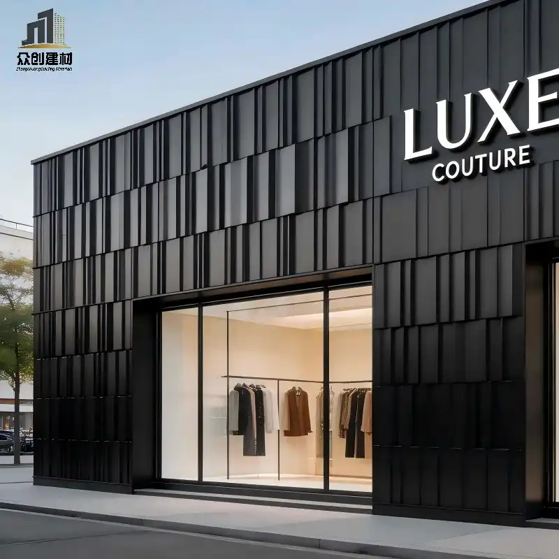 Concave Convex Aluminum Wall Panel | 3D Textured Aluminum Facade & Interior Cladding